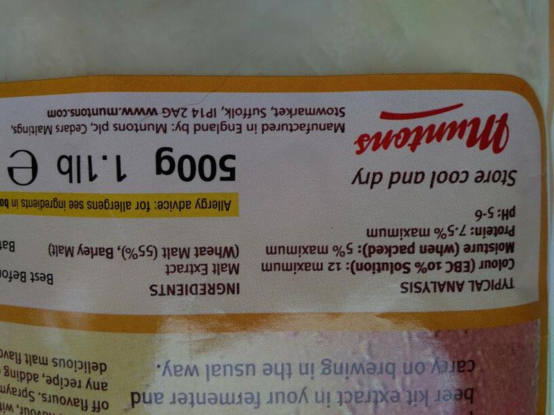 malt extract